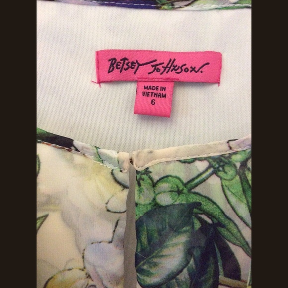 ⏰last chance⏰ BETSEY JOHNSON Size 6 Floral Dress - Picture 7 of 8